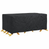 Funda para muebles de exterior Negro 240 x 110 x 70 cm 420D 3