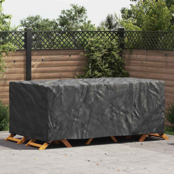 Funda para muebles de exterior Negro 240 x 140 x 90 cm 210D D