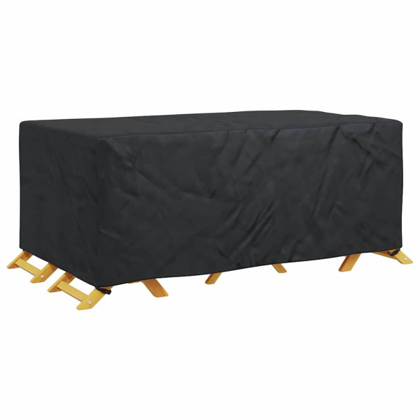 Funda para muebles de exterior Negro 240 x 140 x 90 cm 600D M 3