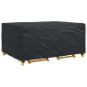 Funda para muebles de exterior Negro 240 x 180 x 100 cm 600D 3