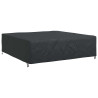 Funda para muebles de exterior Negro 260 x 260 x 70 cm 600D 2