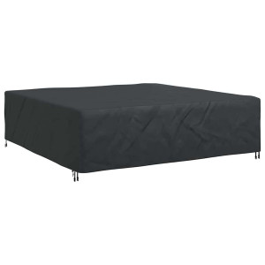 Funda para muebles de exterior Negro 260 x 260 x 90 cm 420D H