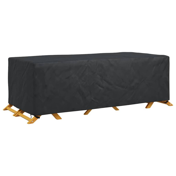 Funda para muebles de exterior Negro 300 x 110 x 70 cm 600D M 3