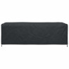 Funda para muebles de exterior Negro 300 x 110 x 70 cm 600D 5