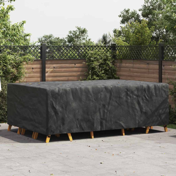 Funda para muebles de exterior Negro 300 x 200 x 90 cm 210D D