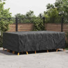 Funda para muebles de exterior Negro 300 x 200 x 90 cm 210D 1