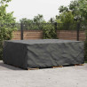 Funda para muebles de exterior Negro 300 x 250 x 70 cm 600D 1