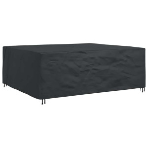 Funda para muebles de exterior Negro 300 x 250 x 100 cm 210D H