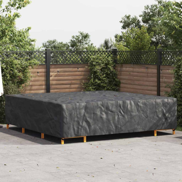 Funda para muebles de exterior Negro 300 x 300 x 70 cm 210D D