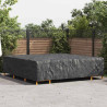 Funda para muebles de exterior Negro 300 x 300 x 70 cm 420D 1