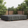 Funda para muebles de exterior Negro 350 x 260 x 90 cm 420D 1