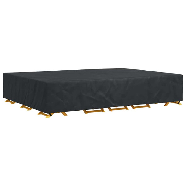 Funda para muebles de exterior Negro 400 x 300 x 70 cm 420D M 3