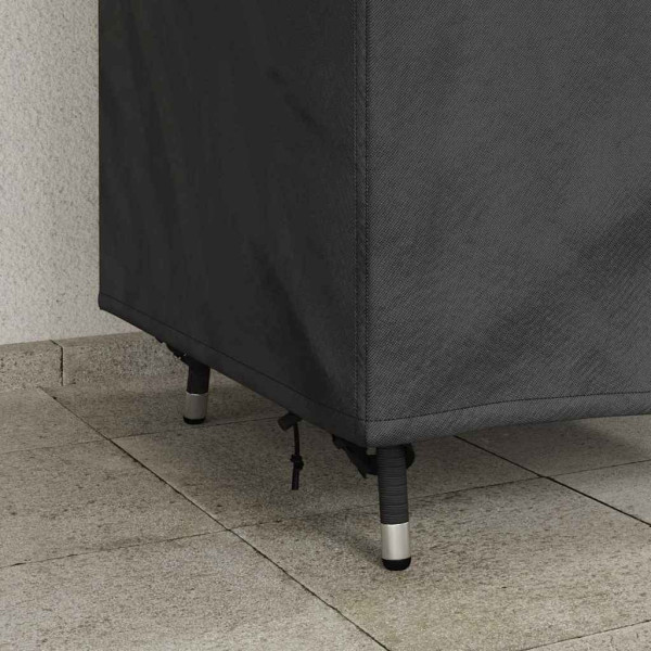 Funda para Silla de Jardín Negro 70 x 70 x 85 / 125 cm Tela 210D M 4