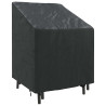 Funda para Silla de Jardín Negro 75 x 78 x 65 / 100 cm Tela 210D 3