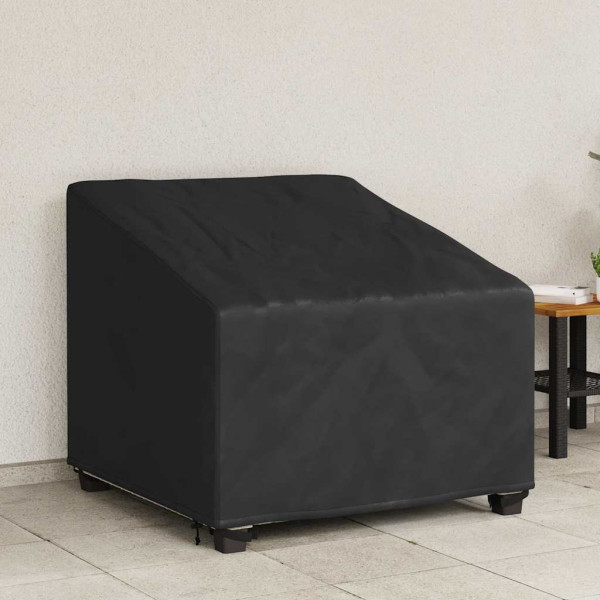 Funda para Silla de Jardín Negro 90 x 90 x 50 / 75 cm Tela 210D D