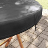 Funda para mesa de exterior Negro 102 x 102 x 10 cm Tela 420D 4