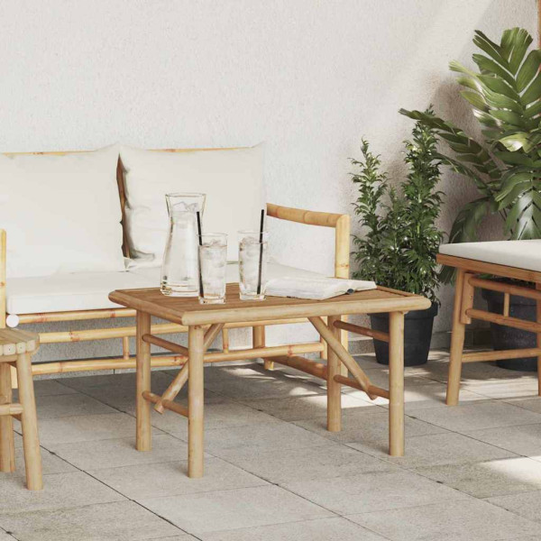 Mesa de Café Marrón 70 x 40 x 36 cm Bambú D