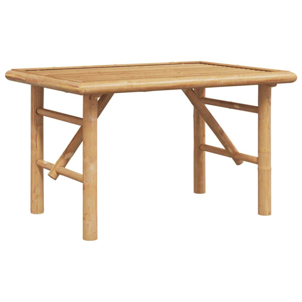 Mesa de Café Marrón 70 x 40 x 36 cm Bambú M 2