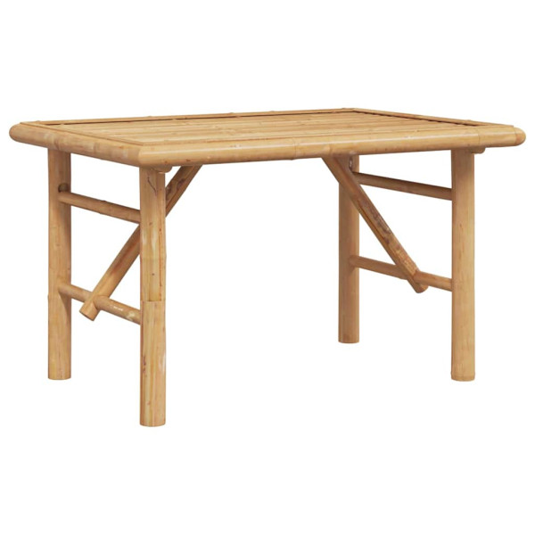 Mesa de Café Marrón 70 x 40 x 36 cm Bambú M 5