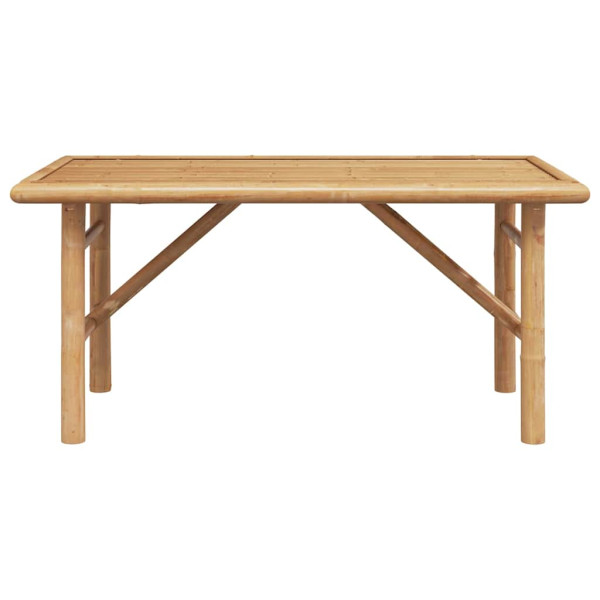 Mesa de Café Marrón 90 x 50 x 43 cm Bambú M 5