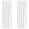 Cortinas con cortinas 2 pcs Brillante Poliéster 2