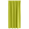 Cortinas con cortinas 2 pcs Verde manzana Poliéster 4