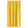 Cortinas con cortinas 2 pcs Amarillo mostaza Poliéster 4