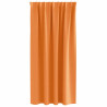 Cortinas con cortinas 2 pcs Naranja 175x140cm Poliéster 4