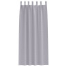 Cortinas con cortinas 2 pcs Gris metálico Poliéster 4