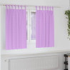 Cortinas con cortinas 2 pcs Morado Poliéster 1