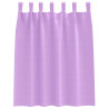 Cortinas con cortinas 2 pcs Morado Poliéster 4
