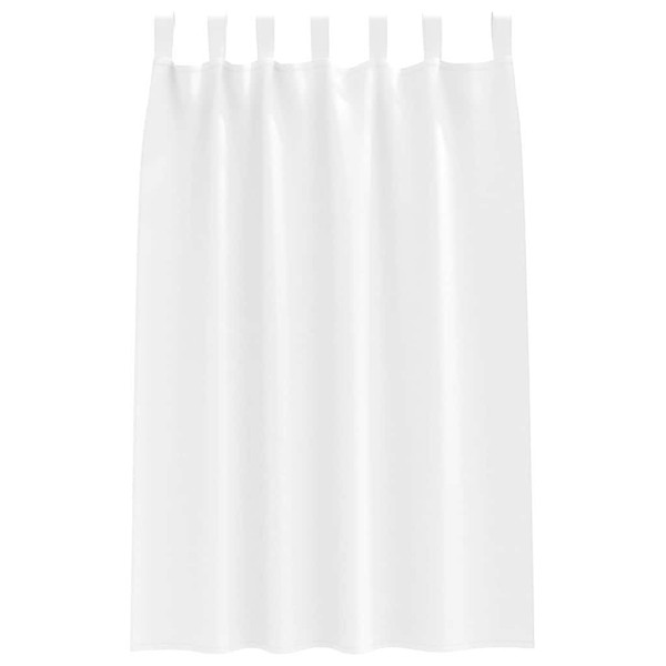 Cortinas con cortinas 2 pcs puro Poliéster M 4