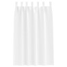 Cortinas con cortinas 2 pcs puro Poliéster 4