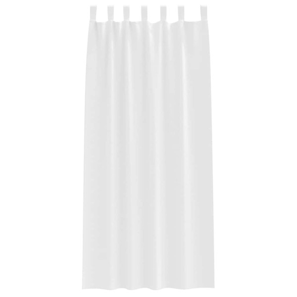 Cortinas con cortinas 2 pcs puro Poliéster M 4