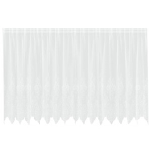 Cortinas con cortinas Blanco 500x100cm Poliéster H