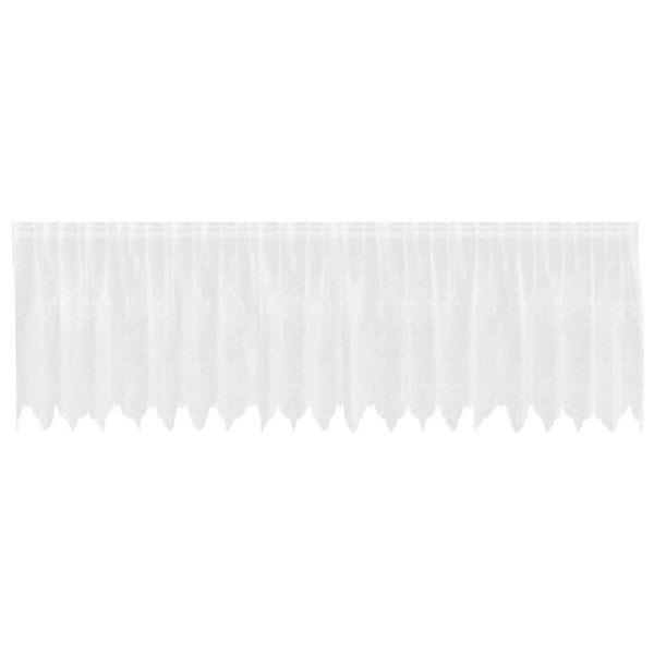 Cortinas con cortinas Blanco 500x100cm Poliéster M 2