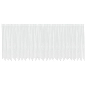 Cortinas con cortinas Blanco 500x100cm Poliéster H