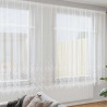 Cortinas con cortinas Blanco 500x100cm Poliéster 1