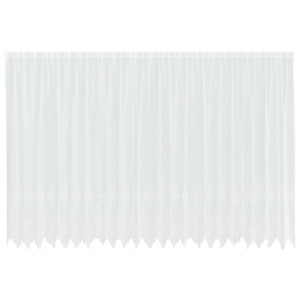 Cortinas con cortinas Blanco 500x100cm Poliéster H