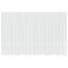 Cortinas con cortinas Blanco 500x100cm Poliéster 2