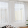 Cortinas con cortinas Blanco 500x100cm Poliéster 1
