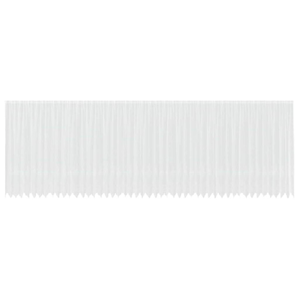 Cortinas con cortinas Blanco 500x100cm Poliéster M 2