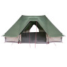 Tienda Tipi Familiar con techo Manual Verde 680 x 430 x 270 cm 5