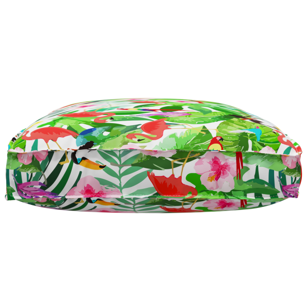 Cojín de palé para asiento Floral Multicolor 120 x 80 x 12 cm M 3