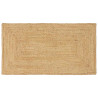 Alfombra Beige 100 x 200 cm yute 1