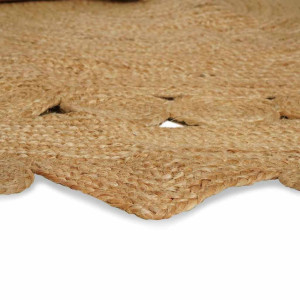 Alfombra Beige 205 x 305 cm yute H
