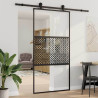 Puerta deslizante Negro 102.5 x 205 cm 1