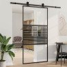 Puerta deslizante Negro 102.5 x 205 cm 1