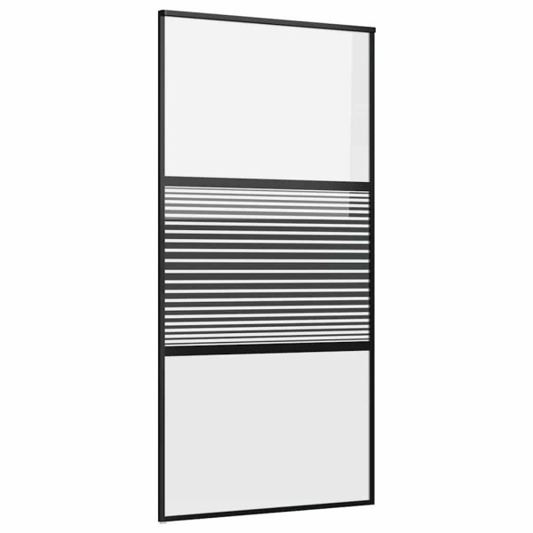 Puerta deslizante Negro 102.5 x 205 cm M 2