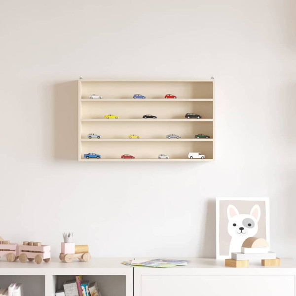 Estuche de Exhibición de Madera Marrón 60 x 8.5 x 37 cm D